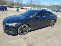 Salvage cars for sale at Marlboro, NY auction: 2016 Audi A6 Premium Plus