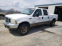 Salvage cars for sale at Chambersburg, PA auction: 2002 Ford F250 Super Duty