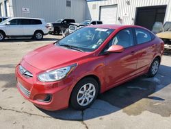 Salvage cars for sale at New Orleans, LA auction: 2012 Hyundai Accent GLS