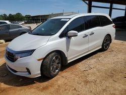 Salvage cars for sale at Tanner, AL auction: 2022 Honda Odyssey Elite