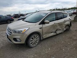 Salvage cars for sale at Indianapolis, IN auction: 2017 Ford Escape Titanium