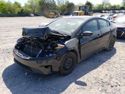 Salvage cars for sale at Madisonville, TN auction: 2018 KIA Forte LX