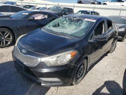 Salvage cars for sale from Copart Las Vegas, NV: 2015 KIA Forte LX