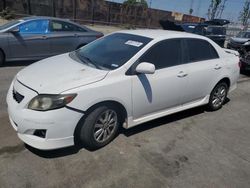 Salvage cars for sale at Wilmington, CA auction: 2010 Toyota Corolla Base