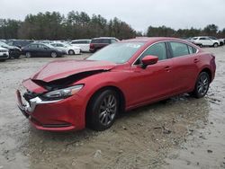 Salvage cars for sale at Mendon, MA auction: 2018 Mazda 6 Sport