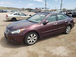 Vehiculos salvage en venta de Copart Colorado Springs, CO: 2010 Honda Accord EXL