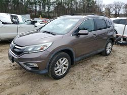 Salvage cars for sale from Copart North Billerica, MA: 2015 Honda CR-V EXL