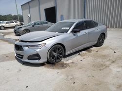 Salvage cars for sale at Apopka, FL auction: 2021 Acura TLX Technology