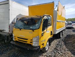 Salvage trucks for sale at Glassboro, NJ auction: 2021 Isuzu NPR HD