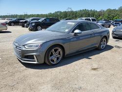 Salvage cars for sale at Greenwell Springs, LA auction: 2018 Audi S5 Prestige