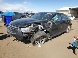 Salvage cars for sale at Brighton, CO auction: 2017 Ford Taurus Limited