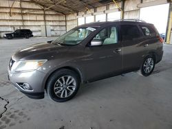 Salvage cars for sale at Phoenix, AZ auction: 2014 Nissan Pathfinder S