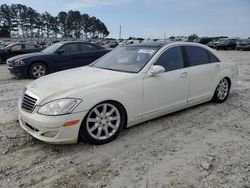 Salvage cars for sale at Loganville, GA auction: 2007 Mercedes-Benz S 550 4matic