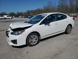 Salvage cars for sale from Copart Ellwood City, PA: 2017 Subaru Impreza