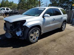 GMC Acadia Denali salvage cars for sale: 2015 GMC Acadia Denali