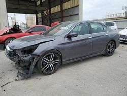 Salvage cars for sale from Copart Kansas City, KS: 2016 Honda Accord Sport