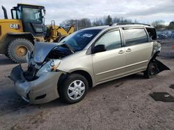 Vehiculos salvage en venta de Copart Chalfont, PA: 2006 Toyota Sienna CE