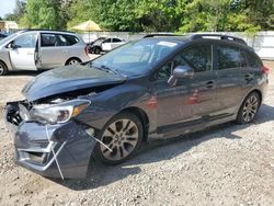 Salvage cars for sale at Knightdale, NC auction: 2016 Subaru Impreza Sport Premium