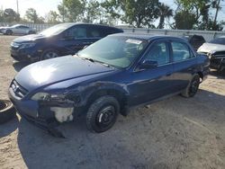 Salvage cars for sale from Copart Riverview, FL: 2002 Honda Accord LX