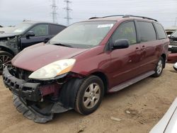 Salvage cars for sale from Copart Elgin, IL: 2006 Toyota Sienna CE