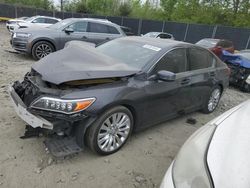 Salvage cars for sale at Waldorf, MD auction: 2014 Acura RLX Tech