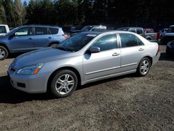 2007 Honda Accord EX en venta en Graham, WA