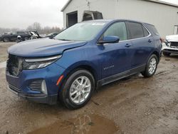 Salvage cars for sale at Portland, MI auction: 2022 Chevrolet Equinox LT