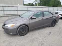 Salvage cars for sale from Copart Gastonia, NC: 2017 Toyota Camry LE
