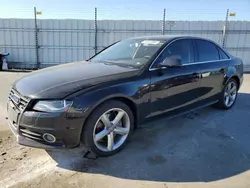 Salvage cars for sale from Copart Antelope, CA: 2012 Audi A4 Premium Plus