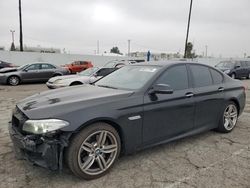 Salvage cars for sale from Copart Van Nuys, CA: 2015 BMW 535 I