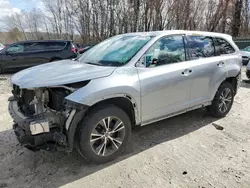 Salvage cars for sale at Candia, NH auction: 2016 Toyota Highlander XLE