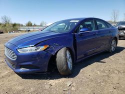 Salvage cars for sale from Copart Columbia Station, OH: 2015 Ford Fusion SE