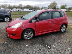 Salvage cars for sale from Copart Hillsborough, NJ: 2009 Honda FIT Sport