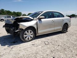 Salvage cars for sale from Copart New Braunfels, TX: 2013 Volkswagen Jetta SE