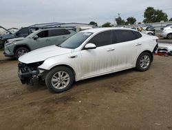 Salvage cars for sale at San Diego, CA auction: 2018 KIA Optima LX