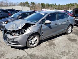 Salvage cars for sale from Copart Exeter, RI: 2017 Chevrolet Cruze LT