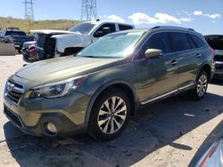 Carros salvage a la venta en subasta: 2018 Subaru Outback Touring