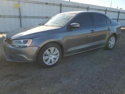 Salvage cars for sale from Copart Mercedes, TX: 2014 Volkswagen Jetta SE