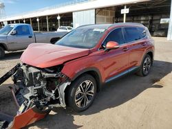 Hyundai salvage cars for sale: 2019 Hyundai Santa FE Limited