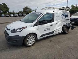 Salvage trucks for sale at San Martin, CA auction: 2018 Ford Transit Connect XL