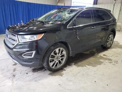 Salvage cars for sale at Hurricane, WV auction: 2015 Ford Edge Titanium