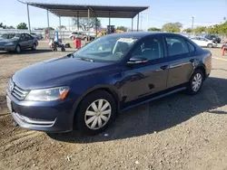 Salvage cars for sale at San Diego, CA auction: 2012 Volkswagen Passat S
