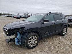 Salvage cars for sale from Copart West Warren, MA: 2017 Jeep Cherokee Latitude