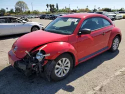 Salvage cars for sale at Van Nuys, CA auction: 2018 Volkswagen Beetle S