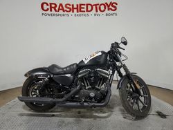 Salvage motorcycles for sale at Dallas, TX auction: 2021 Harley-Davidson XL883 N