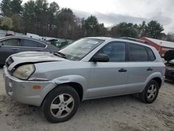 Salvage cars for sale at Mendon, MA auction: 2008 Hyundai Tucson GLS