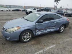 Salvage cars for sale from Copart Van Nuys, CA: 2005 Toyota Camry Solara SE