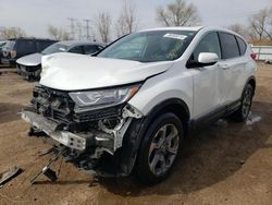 Salvage cars for sale at Elgin, IL auction: 2019 Honda CR-V EX