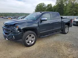 Chevrolet Silverado k1500 ltz salvage cars for sale: 2017 Chevrolet Silverado K1500 LTZ