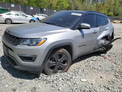 Salvage cars for sale at Waldorf, MD auction: 2019 Jeep Compass Latitude